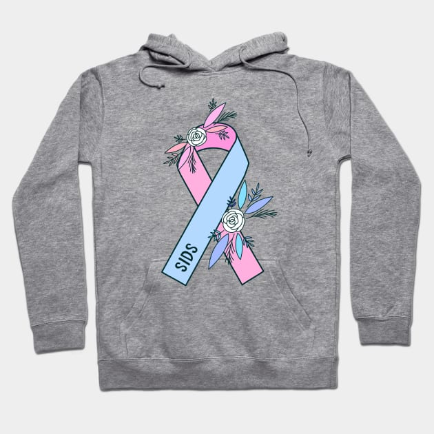 SIDS Awareness Sudden Infant Death Syndrome Hoodie by Sloth Station